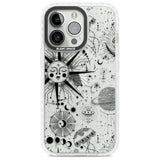 Large Sun Vintage Astrological Phone Case iPhone 13 Pro / Impact Case,iPhone 14 Pro / Impact Case,iPhone 15 Pro Max / Impact Case,iPhone 15 Pro / Impact Case Blanc Space