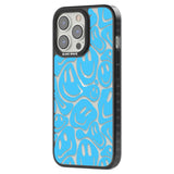 Blue Acid FacesPhone Case for iPhone 14 Pro