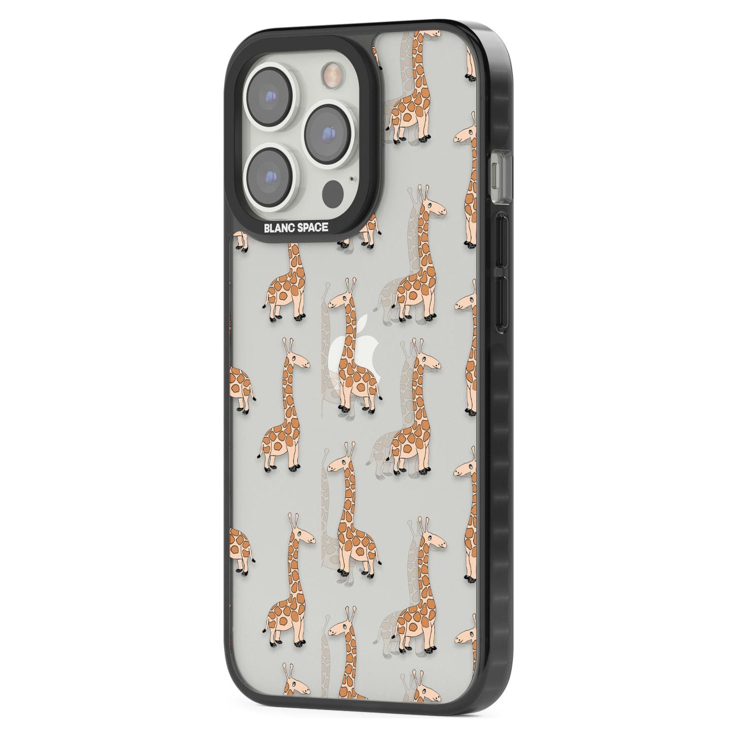Cute Giraffe Pattern Clear