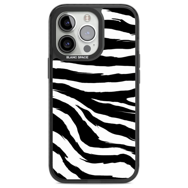 Black Zebra Print