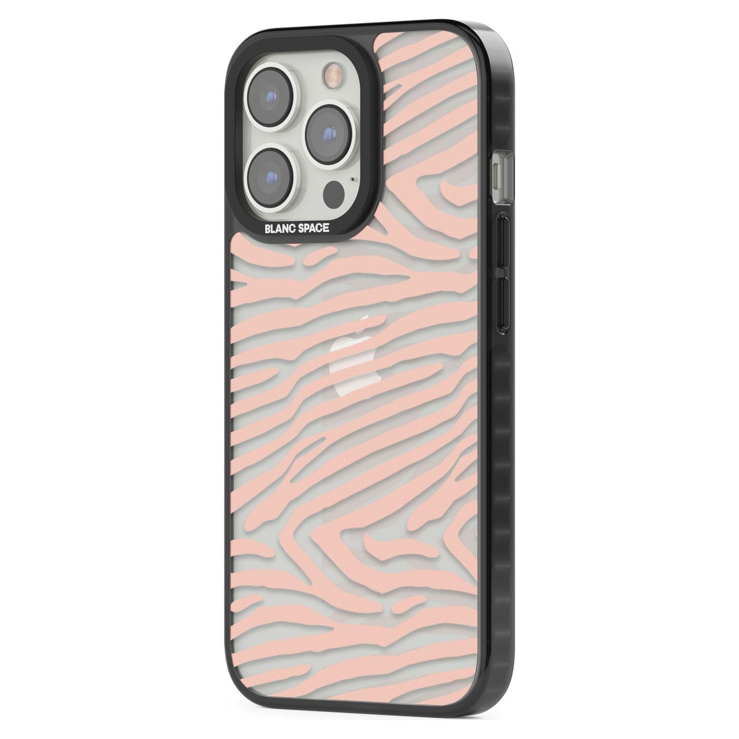 Horizontal Zebra Stripes Transparent Animal Print