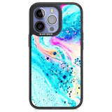 Ocean White Bath Bomb Phone Case iPhone 13 Pro / Black Impact Case,iPhone 14 Pro / Black Impact Case,iPhone 15 Pro Max / Black Impact Case,iPhone 15 Pro / Black Impact Case Blanc Space