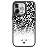 Personalised Pastel Leopard Spots Custom Phone Case iPhone 13 Pro / Black Impact Case,iPhone 14 Pro / Black Impact Case,iPhone 15 Pro Max / Black Impact Case,iPhone 15 Pro / Black Impact Case Blanc Space