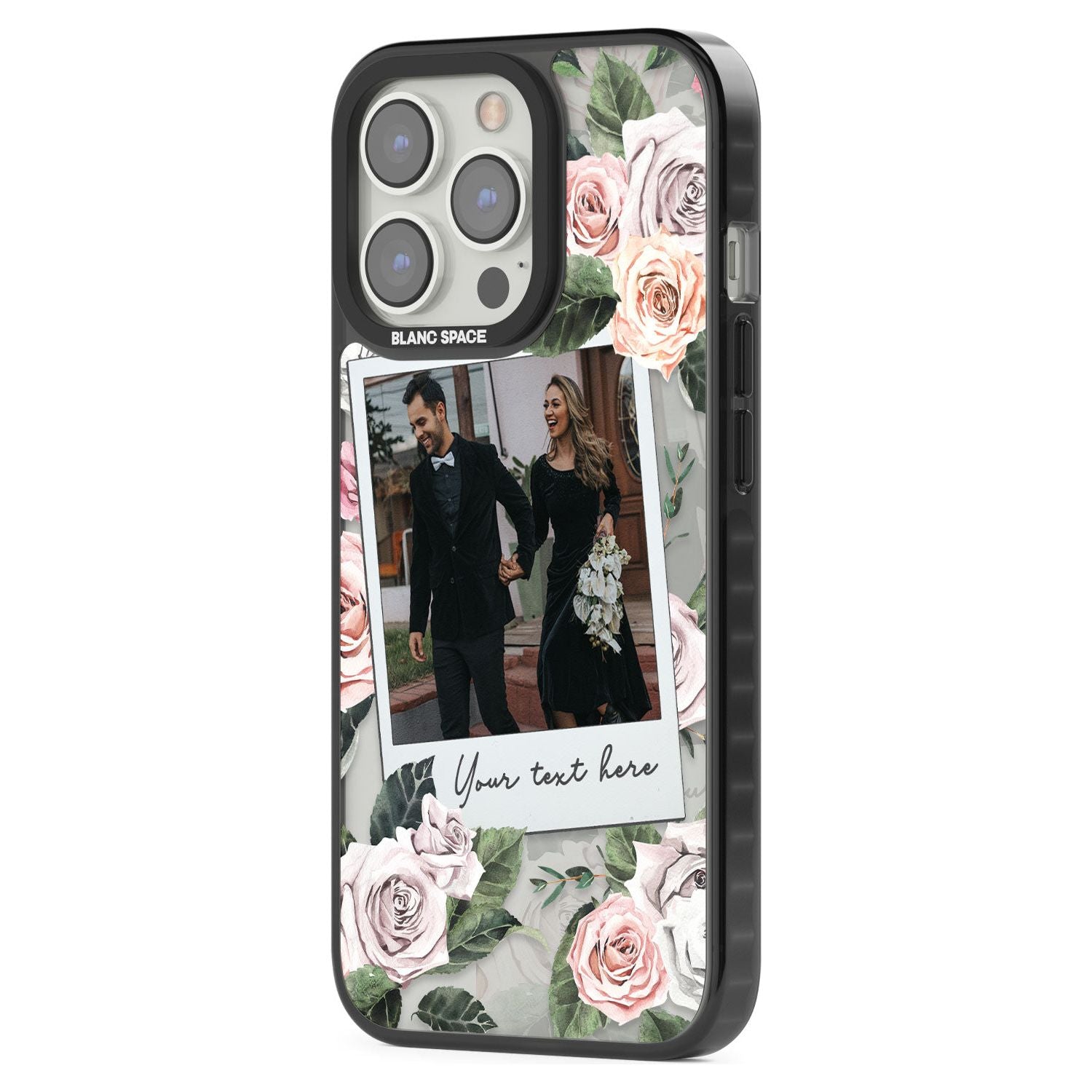Personalised Floral Instant Film Photo