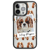 Personalised Cavalier King Charles - Dog Photo Custom Phone Case iPhone 13 Pro / Black Impact Case,iPhone 14 Pro / Black Impact Case,iPhone 15 Pro Max / Black Impact Case,iPhone 15 Pro / Black Impact Case Blanc Space