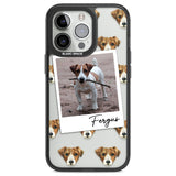 Personalised Jack Russell - Dog Photo Custom Phone Case iPhone 13 Pro / Black Impact Case,iPhone 14 Pro / Black Impact Case,iPhone 15 Pro Max / Black Impact Case,iPhone 15 Pro / Black Impact Case Blanc Space