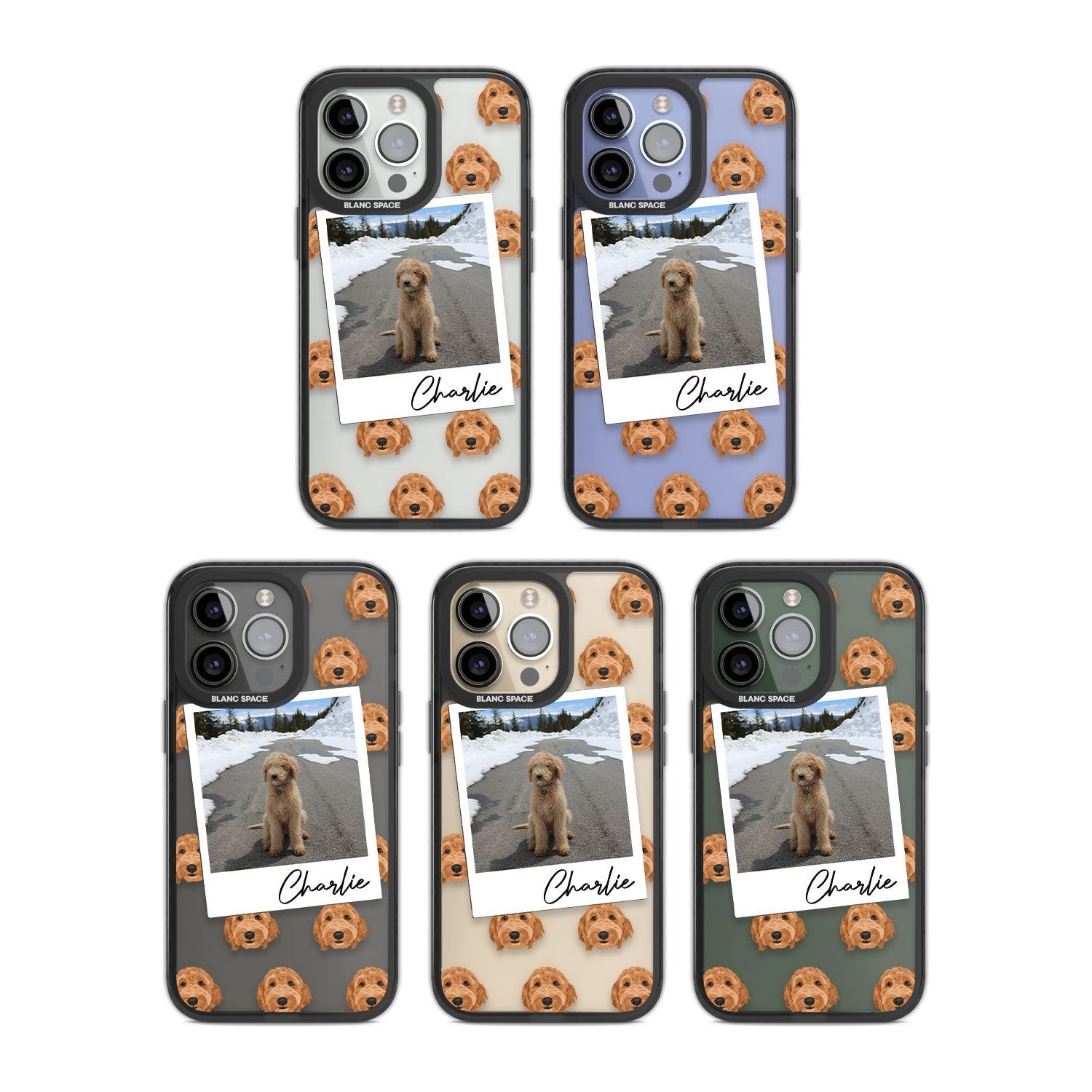 Personalised Personalised Golden Doodle - Dog PhotoPhone Case for iPhone 14 Pro