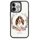 Personalised Brown Cocker Spaniel - Watercolour Dog Portrait Custom Phone Case iPhone 13 Pro / Black Impact Case,iPhone 14 Pro / Black Impact Case,iPhone 15 Pro Max / Black Impact Case,iPhone 15 Pro / Black Impact Case Blanc Space