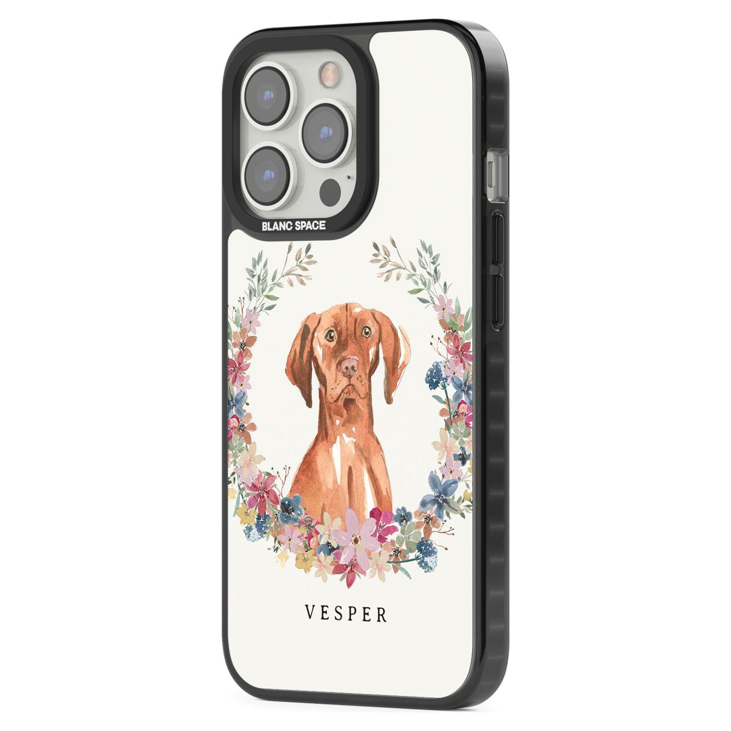 Personalised Hungarian Vizsla - Watercolour Dog Portrait