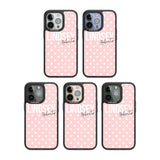 Personalised Pink Polka Custom Phone Case iPhone 15 Pro Max / Black Impact Case,iPhone 15 Plus / Black Impact Case,iPhone 15 Pro / Black Impact Case,iPhone 15 / Black Impact Case,iPhone 15 Pro Max / Impact Case,iPhone 15 Plus / Impact Case,iPhone 15 Pro / Impact Case,iPhone 15 / Impact Case,iPhone 15 Pro Max / Magsafe Black Impact Case,iPhone 15 Plus / Magsafe Black Impact Case,iPhone 15 Pro / Magsafe Black Impact Case,iPhone 15 / Magsafe Black Impact Case,iPhone 14 Pro Max / Black Impact Case,iPhone 14 Plu