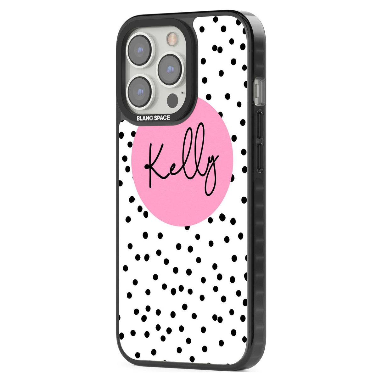 Personalised Pink Circle & Dots Custom Phone Case iPhone 15 Pro Max / Black Impact Case,iPhone 15 Plus / Black Impact Case,iPhone 15 Pro / Black Impact Case,iPhone 15 / Black Impact Case,iPhone 15 Pro Max / Impact Case,iPhone 15 Plus / Impact Case,iPhone 15 Pro / Impact Case,iPhone 15 / Impact Case,iPhone 15 Pro Max / Magsafe Black Impact Case,iPhone 15 Plus / Magsafe Black Impact Case,iPhone 15 Pro / Magsafe Black Impact Case,iPhone 15 / Magsafe Black Impact Case,iPhone 14 Pro Max / Black Impact Case,iPhon