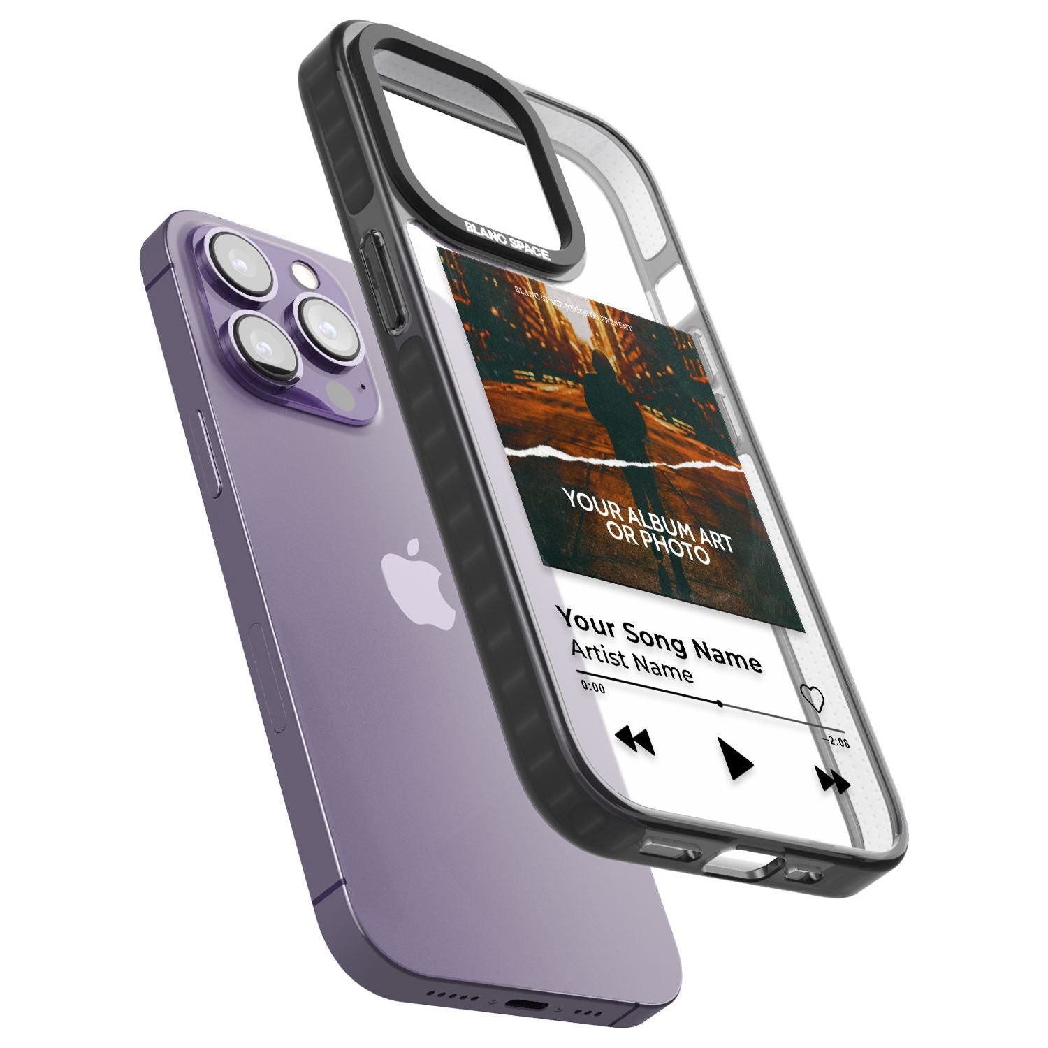 Personalised Album Art Phone Case for iPhone 14 Pro