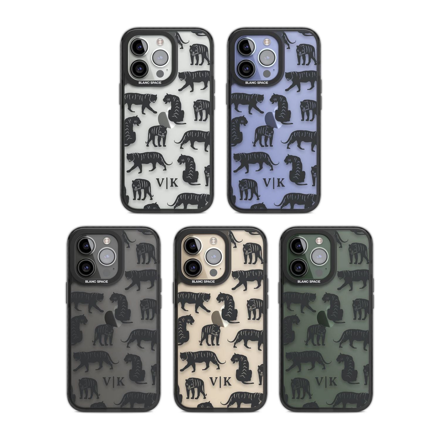 Personalised Tiger Silhouettes