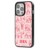 Personalised Red Elephant Outlines on Pink Custom Phone Case iPhone 15 Pro Max / Black Impact Case,iPhone 15 Plus / Black Impact Case,iPhone 15 Pro / Black Impact Case,iPhone 15 / Black Impact Case,iPhone 15 Pro Max / Impact Case,iPhone 15 Plus / Impact Case,iPhone 15 Pro / Impact Case,iPhone 15 / Impact Case,iPhone 15 Pro Max / Magsafe Black Impact Case,iPhone 15 Plus / Magsafe Black Impact Case,iPhone 15 Pro / Magsafe Black Impact Case,iPhone 15 / Magsafe Black Impact Case,iPhone 14 Pro Max / Black Impact