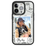 Personalised Snake Instant PhotoPhone Case for iPhone 14 Pro