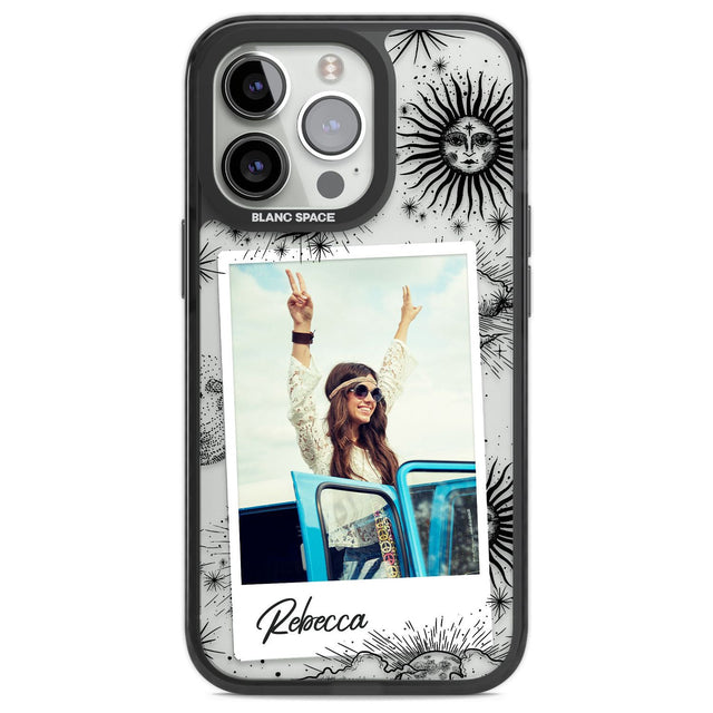 Personalised Snake Instant PhotoPhone Case for iPhone 14 Pro