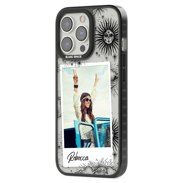 Personalised Snake Instant PhotoPhone Case for iPhone 14 Pro