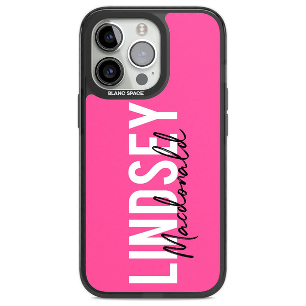 Personalised Bold Name: Pink