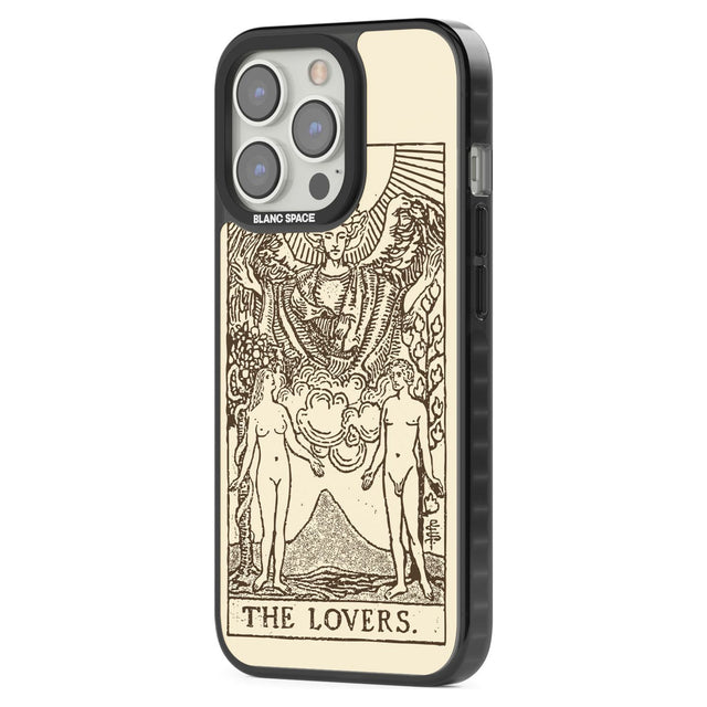 Personalised The Lovers Tarot Card - Solid Cream Custom Phone Case iPhone 15 Pro Max / Black Impact Case,iPhone 15 Plus / Black Impact Case,iPhone 15 Pro / Black Impact Case,iPhone 15 / Black Impact Case,iPhone 15 Pro Max / Impact Case,iPhone 15 Plus / Impact Case,iPhone 15 Pro / Impact Case,iPhone 15 / Impact Case,iPhone 15 Pro Max / Magsafe Black Impact Case,iPhone 15 Plus / Magsafe Black Impact Case,iPhone 15 Pro / Magsafe Black Impact Case,iPhone 15 / Magsafe Black Impact Case,iPhone 14 Pro Max / Black 