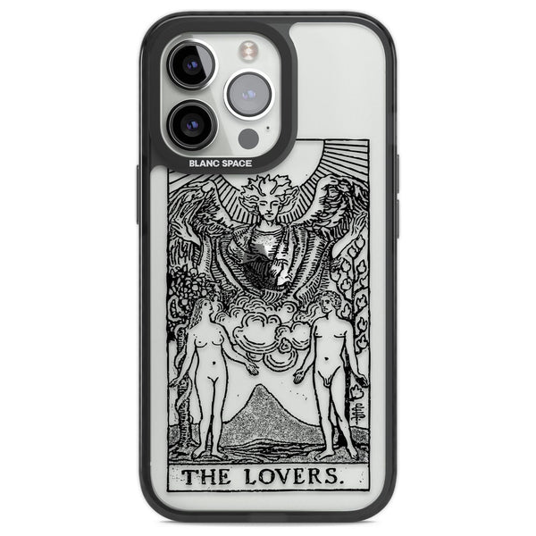 Personalised The Lovers Tarot Card (Clear)