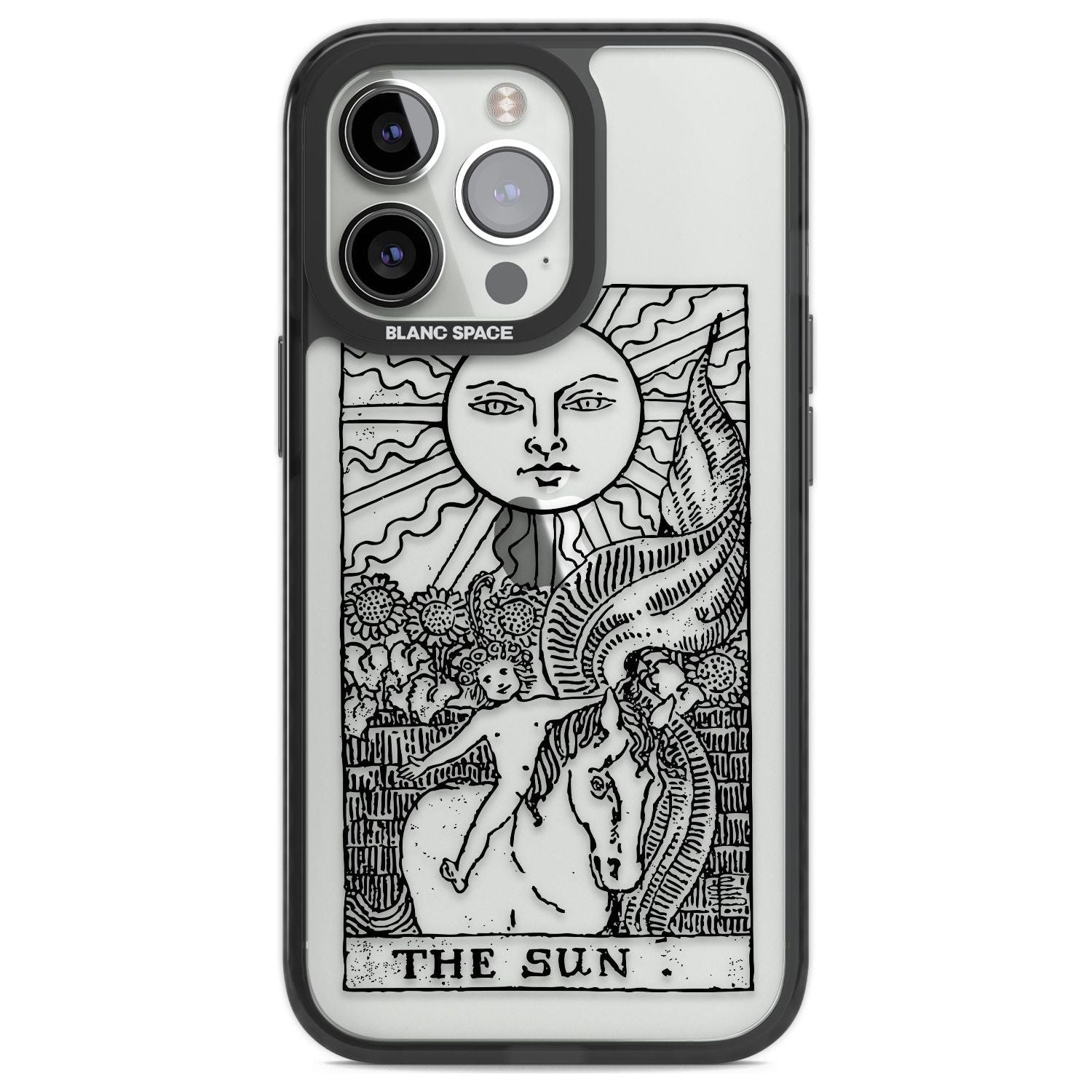 Personalised The Sun Tarot Card - Transparent