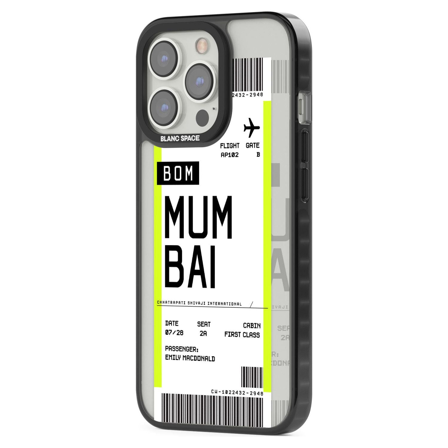 Personalised Mumbai Boarding Pass