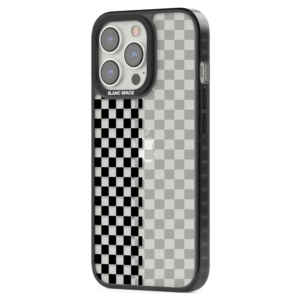 Checker: Half Black Check on Clear Phone Case iPhone 15 Pro Max / Black Impact Case,iPhone 15 Plus / Black Impact Case,iPhone 15 Pro / Black Impact Case,iPhone 15 / Black Impact Case,iPhone 15 Pro Max / Impact Case,iPhone 15 Plus / Impact Case,iPhone 15 Pro / Impact Case,iPhone 15 / Impact Case,iPhone 15 Pro Max / Magsafe Black Impact Case,iPhone 15 Plus / Magsafe Black Impact Case,iPhone 15 Pro / Magsafe Black Impact Case,iPhone 15 / Magsafe Black Impact Case,iPhone 14 Pro Max / Black Impact Case,iPhone 14