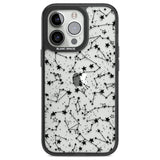 Constellations Phone Case iPhone 13 Pro / Black Impact Case,iPhone 14 Pro / Black Impact Case,iPhone 15 Pro Max / Black Impact Case,iPhone 15 Pro / Black Impact Case Blanc Space