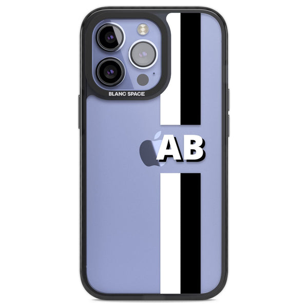 Personalised Bold Two Stripe Name