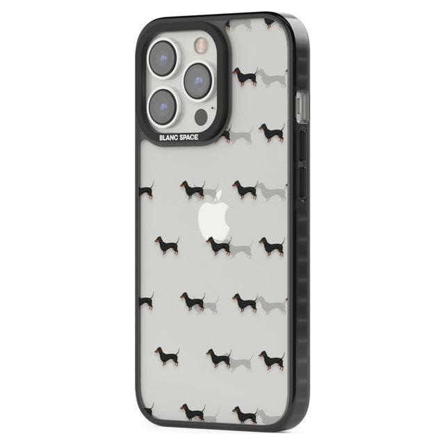 Dachshund Dog Pattern Clear Phone Case iPhone 15 Pro Max / Black Impact Case,iPhone 15 Plus / Black Impact Case,iPhone 15 Pro / Black Impact Case,iPhone 15 / Black Impact Case,iPhone 15 Pro Max / Impact Case,iPhone 15 Plus / Impact Case,iPhone 15 Pro / Impact Case,iPhone 15 / Impact Case,iPhone 15 Pro Max / Magsafe Black Impact Case,iPhone 15 Plus / Magsafe Black Impact Case,iPhone 15 Pro / Magsafe Black Impact Case,iPhone 15 / Magsafe Black Impact Case,iPhone 14 Pro Max / Black Impact Case,iPhone 14 Plus /