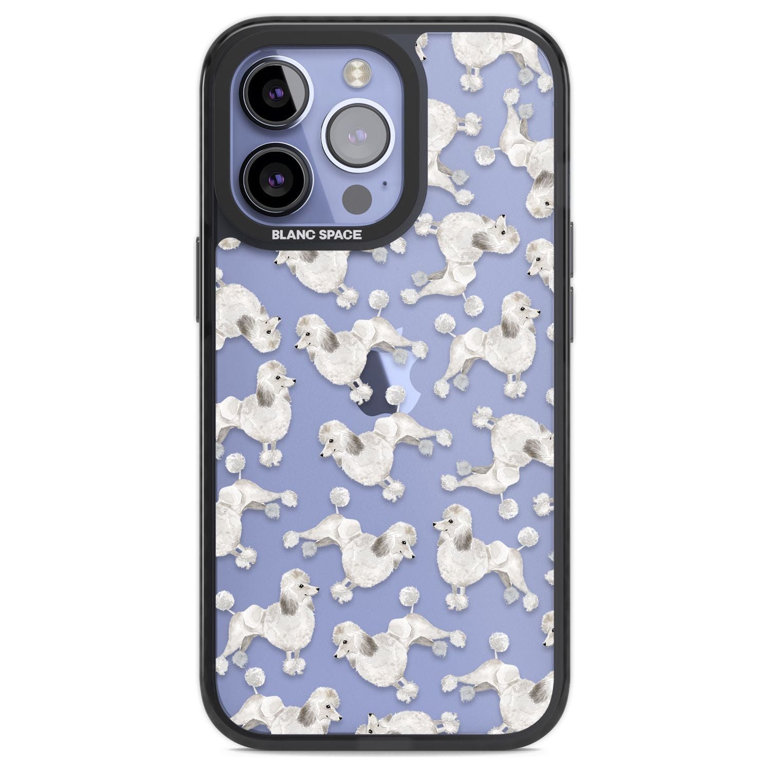 Poodle Watercolor Pattern