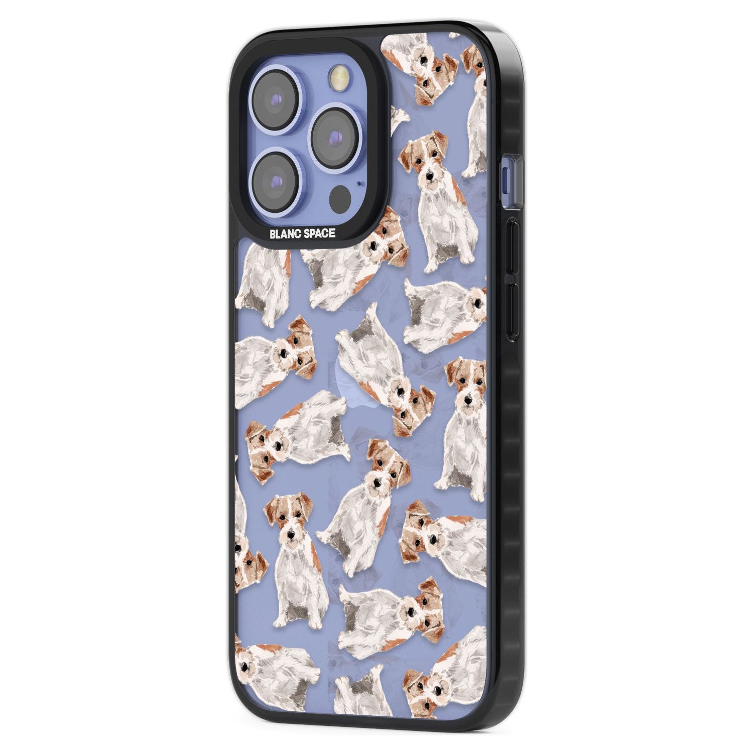 Wirehaired Jack Russell Watercolour Dog Pattern