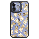 Cairn Terrier Watercolour Dog Pattern Phone Case iPhone 13 Pro / Black Impact Case,iPhone 14 Pro / Black Impact Case,iPhone 15 Pro Max / Black Impact Case,iPhone 15 Pro / Black Impact Case Blanc Space