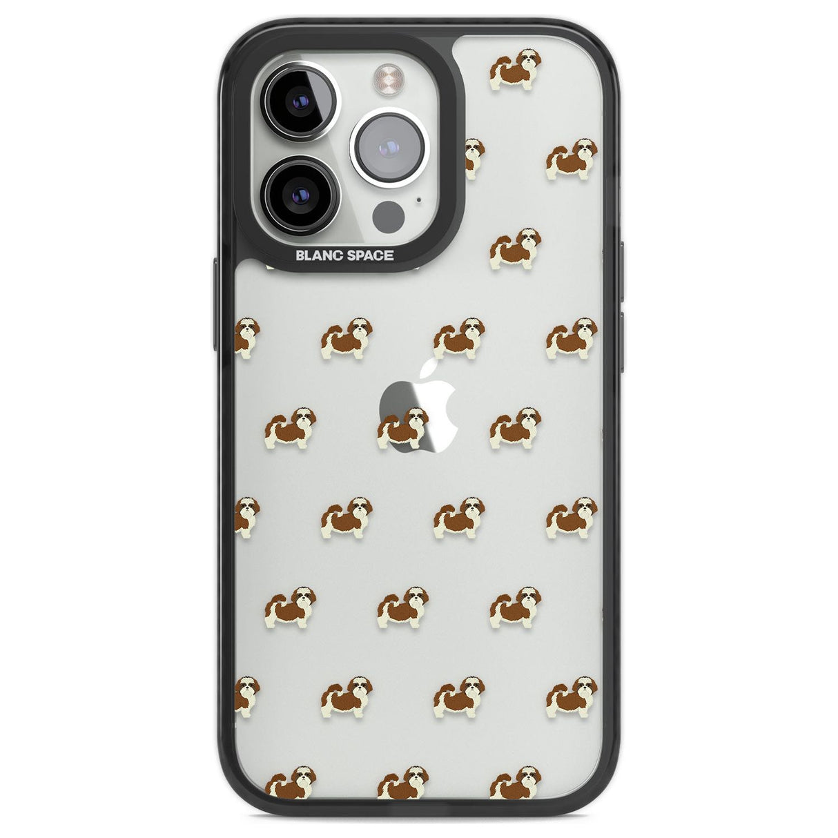 Shih Tzu Dog Pattern Clear