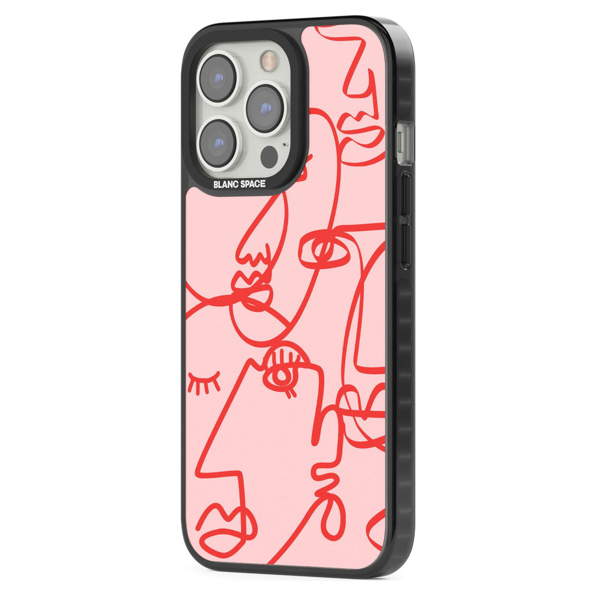 Abstract Continuous Line Faces Red on Pink Phone Case iPhone 15 Pro Max / Black Impact Case,iPhone 15 Plus / Black Impact Case,iPhone 15 Pro / Black Impact Case,iPhone 15 / Black Impact Case,iPhone 15 Pro Max / Impact Case,iPhone 15 Plus / Impact Case,iPhone 15 Pro / Impact Case,iPhone 15 / Impact Case,iPhone 15 Pro Max / Magsafe Black Impact Case,iPhone 15 Plus / Magsafe Black Impact Case,iPhone 15 Pro / Magsafe Black Impact Case,iPhone 15 / Magsafe Black Impact Case,iPhone 14 Pro Max / Black Impact Case,i