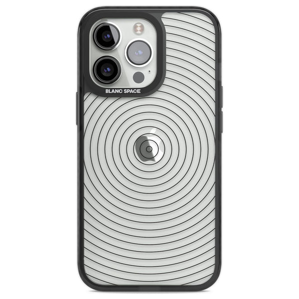 Concentric Lines: Monochrome Vibes