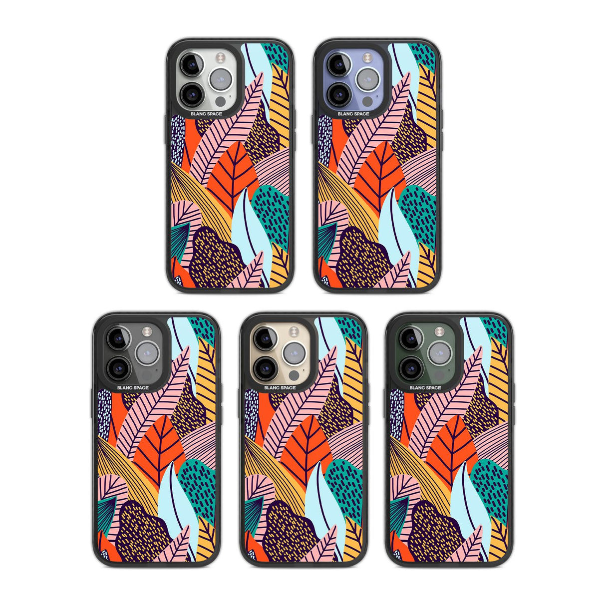 Abstract LeavesPhone Case for iPhone 14 Pro