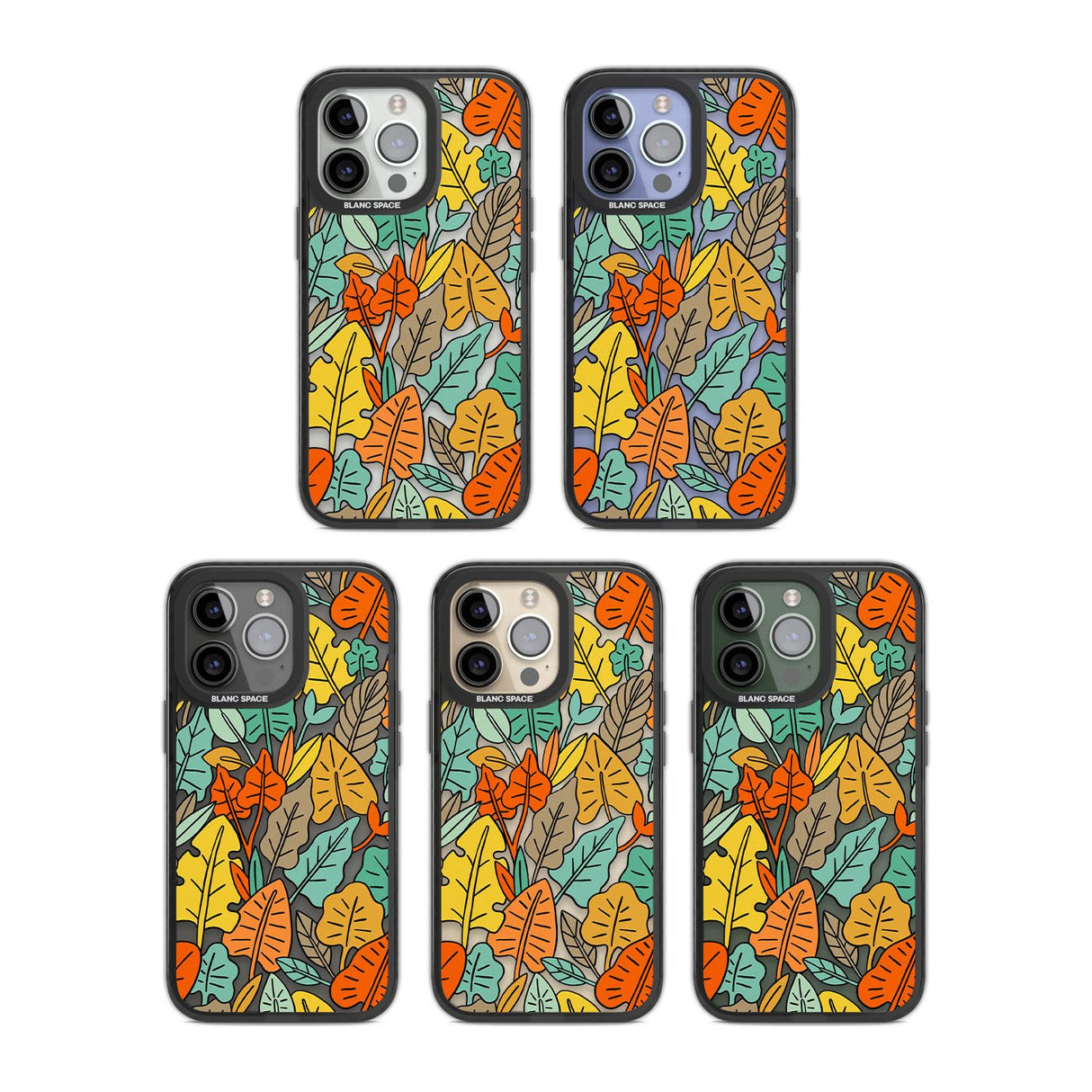 Abstract LeavesPhone Case for iPhone 14 Pro