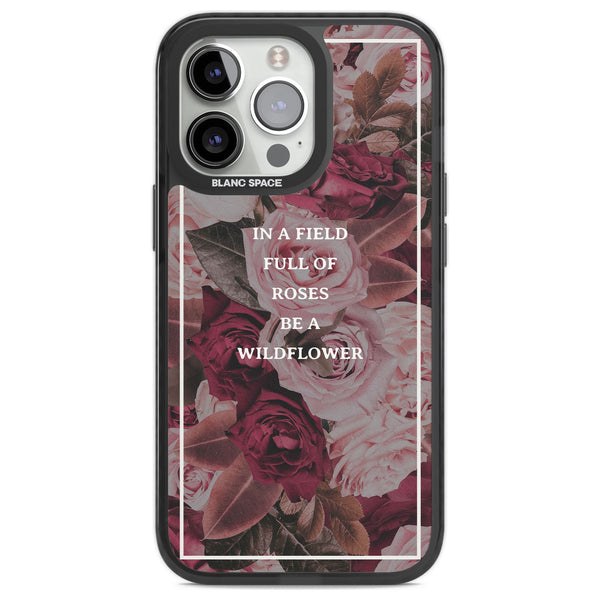 Wildflower Floral Quote