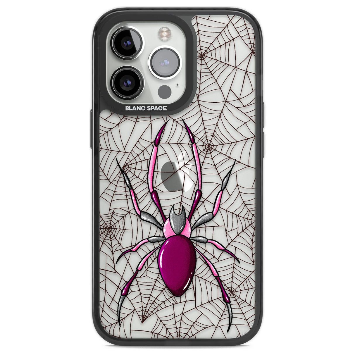 Arachnophobia Phone Case iPhone 13 Pro / Black Impact Case,iPhone 14 Pro / Black Impact Case,iPhone 15 Pro Max / Black Impact Case,iPhone 15 Pro / Black Impact Case Blanc Space