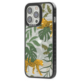 Two Jaguars & Foliage Jungle Cat Pattern