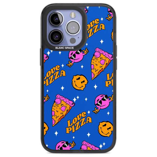 Psychedelic Love Pizza Pattern