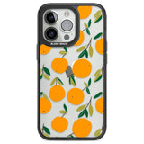 Oranges Pattern Phone Case iPhone 13 Pro / Black Impact Case,iPhone 14 Pro / Black Impact Case,iPhone 15 Pro Max / Black Impact Case,iPhone 15 Pro / Black Impact Case Blanc Space