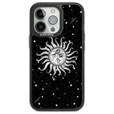 Mystic Sun Moon Phone Case iPhone 13 Pro / Black Impact Case,iPhone 14 Pro / Black Impact Case,iPhone 15 Pro / Black Impact Case,iPhone 15 Pro Max / Black Impact Case Blanc Space