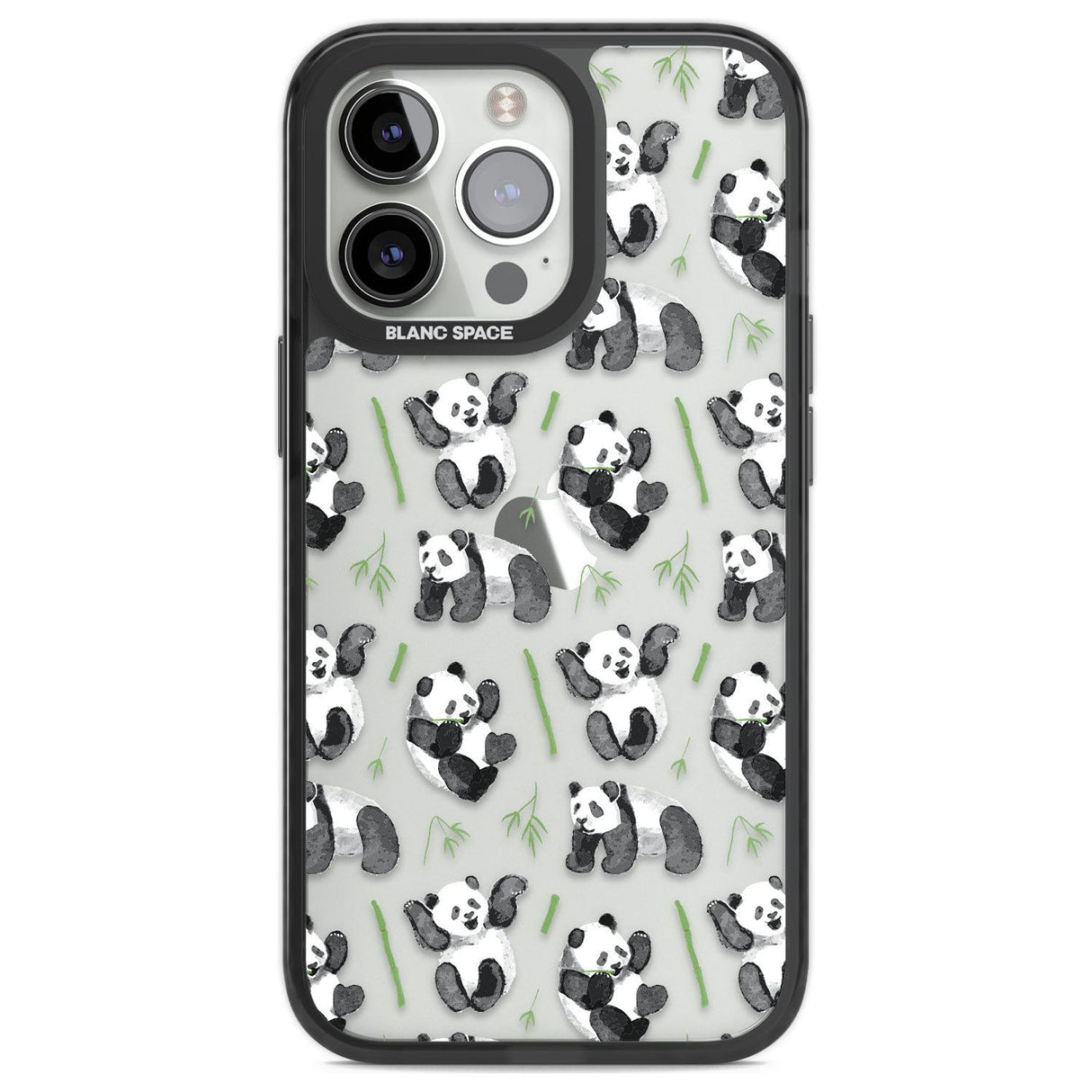 Watercolour Panda Pattern