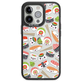 Kawaii Sushi Mix Phone Case iPhone 13 Pro / Black Impact Case,iPhone 14 Pro / Black Impact Case,iPhone 15 Pro Max / Black Impact Case,iPhone 15 Pro / Black Impact Case Blanc Space