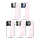 Personalised Pink & White Leopard Spots Custom Phone Case iPhone 15 Pro Max / Black Impact Case,iPhone 15 Plus / Black Impact Case,iPhone 15 Pro / Black Impact Case,iPhone 15 / Black Impact Case,iPhone 15 Pro Max / Impact Case,iPhone 15 Plus / Impact Case,iPhone 15 Pro / Impact Case,iPhone 15 / Impact Case,iPhone 15 Pro Max / Magsafe Black Impact Case,iPhone 15 Plus / Magsafe Black Impact Case,iPhone 15 Pro / Magsafe Black Impact Case,iPhone 15 / Magsafe Black Impact Case,iPhone 14 Pro Max / Black Impact Ca