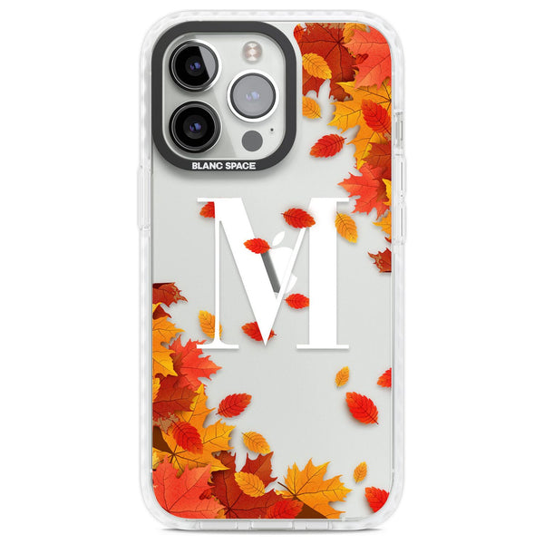 Personalised Autumn Leaves Monogram