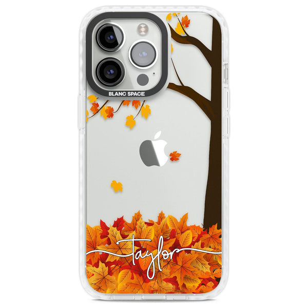 Personalised Autumn Leaves