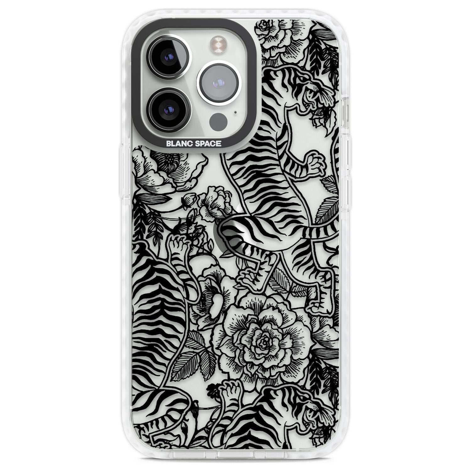Personalised Chinese Tiger Pattern Custom Phone Case iPhone 13 Pro / Impact Case,iPhone 14 Pro / Impact Case,iPhone 15 Pro Max / Impact Case,iPhone 15 Pro / Impact Case Blanc Space